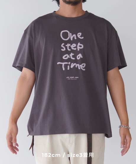 One Step T-shirt｜ブラック
