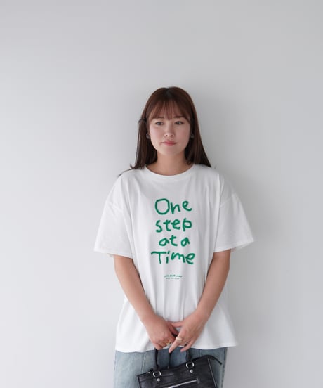 One Step T-shirt｜ホワイト