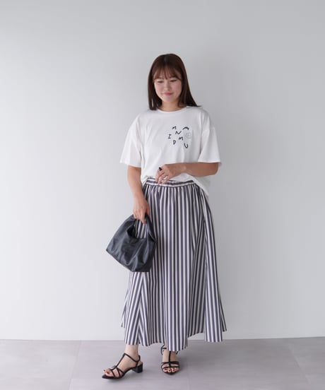 Flower Logo T-shirt｜ホワイト