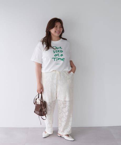 One Step T-shirt｜ホワイト