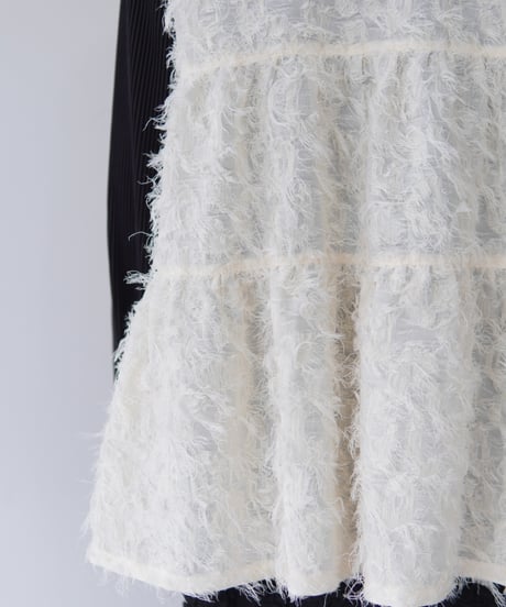 Jacquard Vest ｜アイボリー
