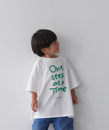 One step T-shirt｜kids
