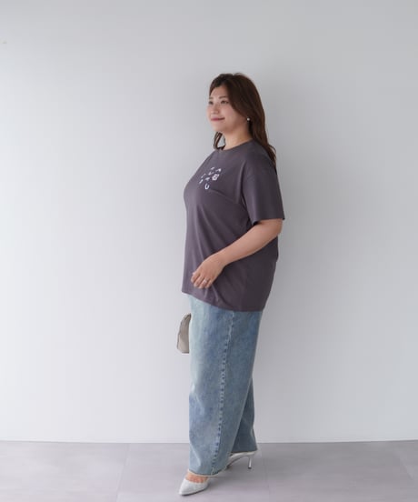 Flower Logo T-shirt｜ブラック