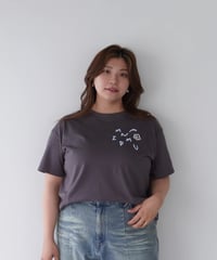 Flower Logo T-shirt｜ブラック