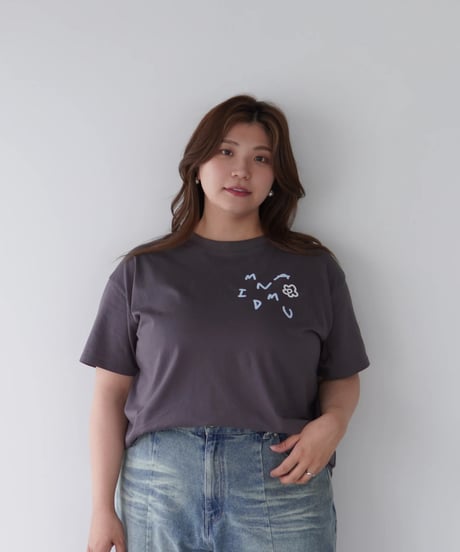Flower Logo T-shirt｜ブラック