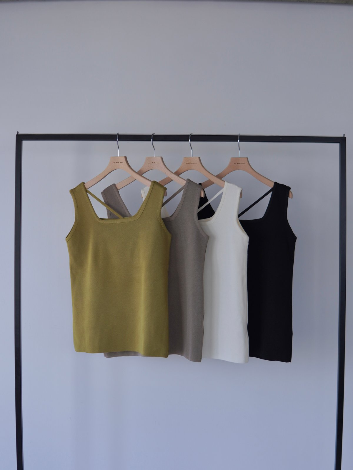 2way Tank Top｜アイボリー | MI AND MOU