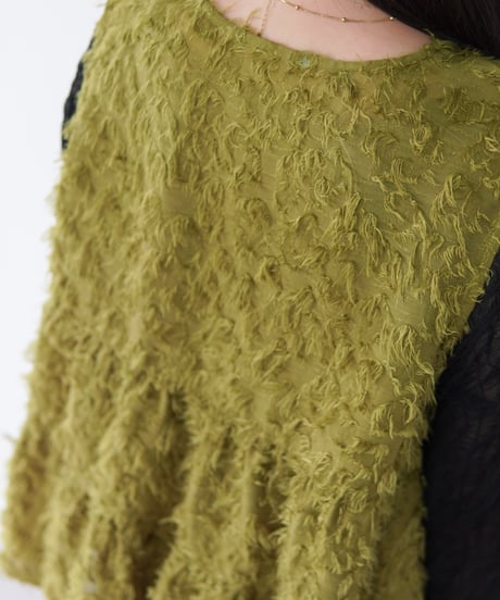 Jacquard Vest ｜オリーブ