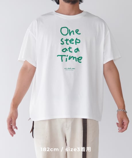 One Step T-shirt｜ホワイト
