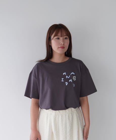 Flower Logo T-shirt｜ブラック
