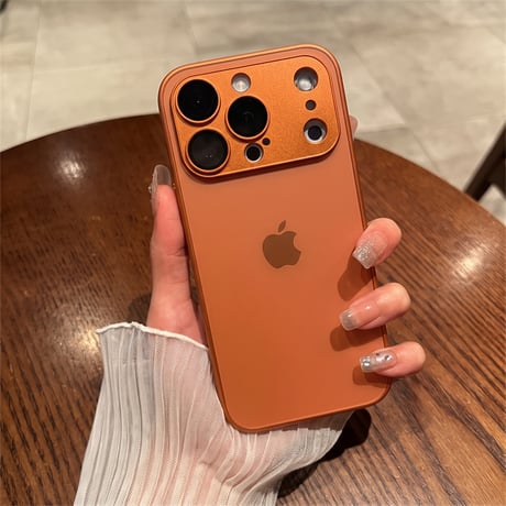 「003」iphone18pro/17pro/17 ケース マット ガラス iphoneケース カメラ保護