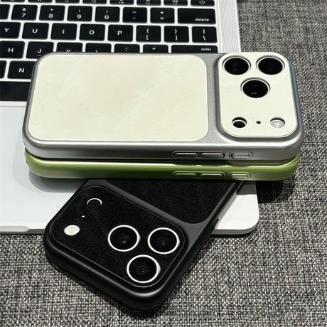「566」iphone18pro/18promax ケース 布生地 iphone17/airケース デニム調