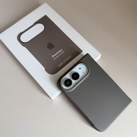 「573」magsafe対応 iphone duoケース テックウーブンケース 高級感
