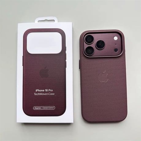 「571」magsafe対応 iphone18pro/18promax テックウーブンケース 高級感