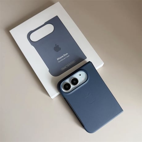 「573」magsafe対応 iphone duoケース テックウーブンケース 高級感