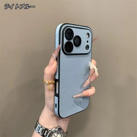 「574」iPhone18pro/18promax ケース レザー調 シンプル iPhone18-13 ケース カメラ保護 男女兼用