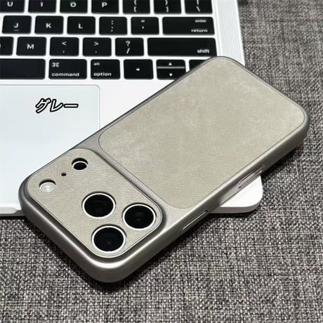 「566」iphone18pro/18promax ケース 布生地 iphone17/airケース デニム調