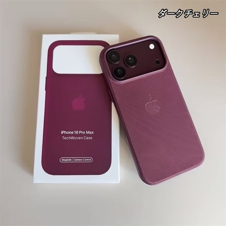 「571」magsafe対応 iphone18pro/18promax テックウーブンケース 高級感