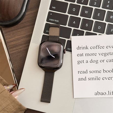 「570」apple watch series12 ダークブロンズ バンド アップル ウォッチ バンド 42mm/46mm お 揃い 男女兼用
