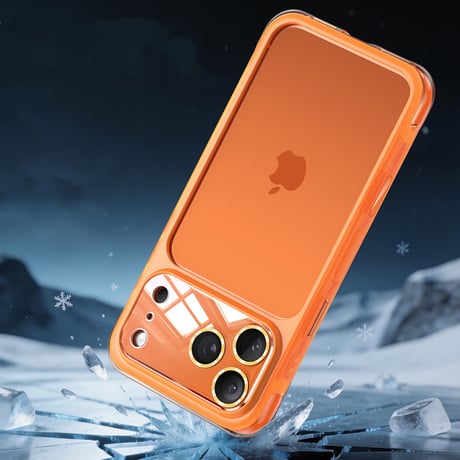 「547」背面パネルなし iphone17/17pro ケース 放熱 iphone16/15/14 ソフトケース 耐衝撃 最強 エアバッグ付き