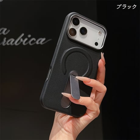 「568」MagSafe充電対応 iphone18pro/17pro ケース レザー iphone18promax/17/16 ケース スタンド付き