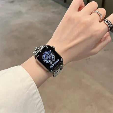 「545」アップル ウォッチ バンド ライン ストーン apple watch バンド おしゃれ レディース