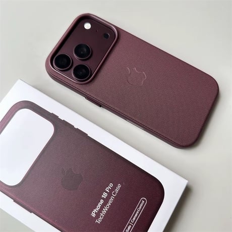 「571」magsafe対応 iphone18pro/18promax テックウーブンケース 高級感
