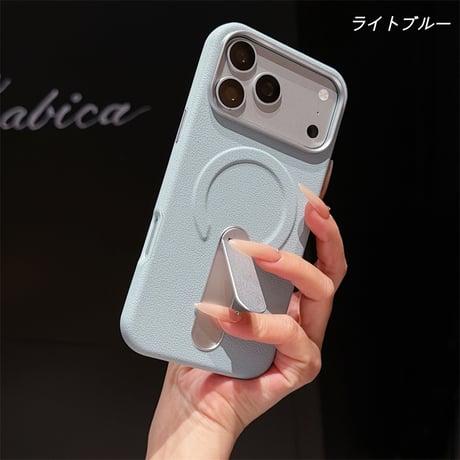 「568」MagSafe充電対応 iphone18pro/17pro ケース レザー iphone18promax/17/16 ケース スタンド付き