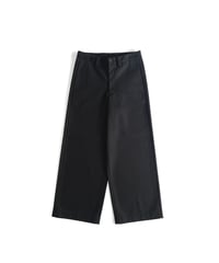 ｜早期割¥2,000OFF 11/30まで｜ WIDE PANTS BLACK【TRP39-RR201VZBK】