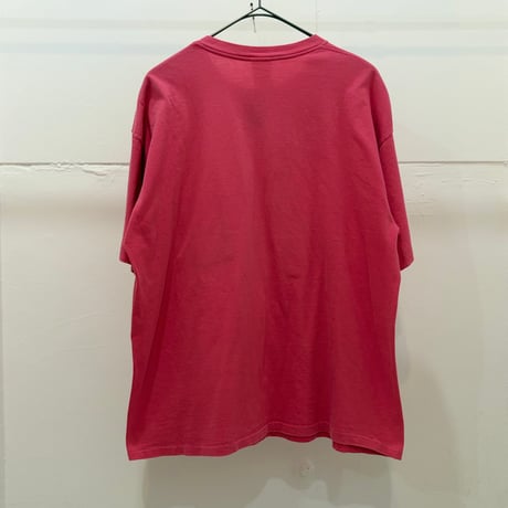90s GAP plain pocket t-shirt pink