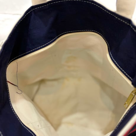 ~00s L.L.Bean tote bag ボーダー