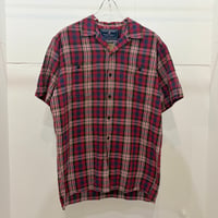 90s~ Ralph Lauren "POLO SPORT" shirt cotton/linen