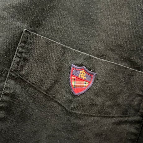 90s Ralph Lauren "TILDEN" shirt black