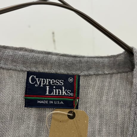 80-90s Cypress Links cardigan made in usa