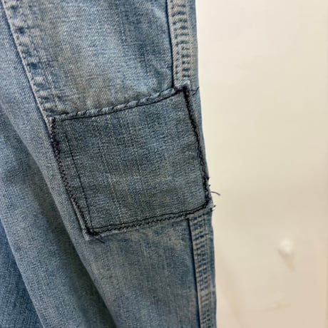 60-70s Oshkosh denim painter pants