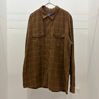 00s Patagonia shirt brown