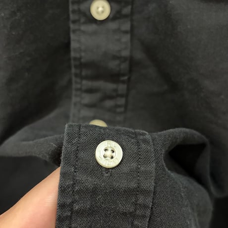 90s Ralph Lauren "TILDEN" shirt black