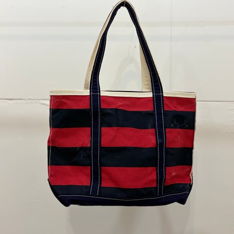 ~00s L.L.Bean tote bag ボーダー