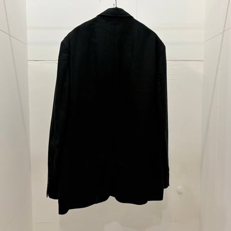 90s Ralph Lauren 100%linen jacket made in italy "black