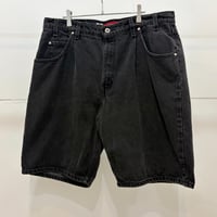 90s Levis "silver tab" black denim shorts