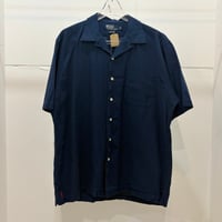 90s~ Ralph Lauren "CALDWELL" shirt navy