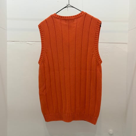 00s Eddie Bauer cotton knit vest