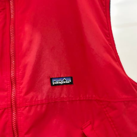 90s Patagonia shelled synchilla vest red
