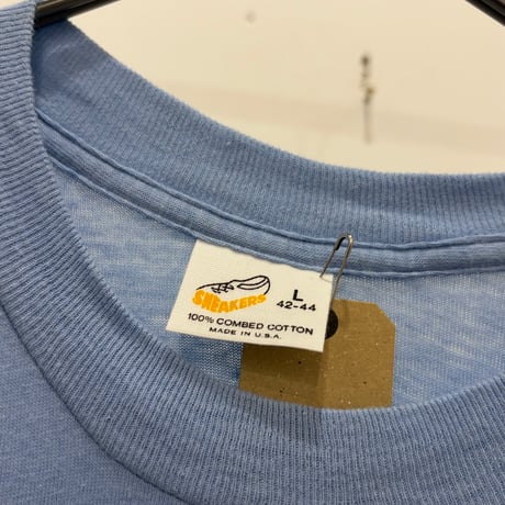 80s SNAKERS pocket-t made in usa