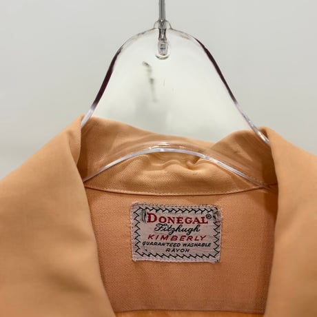 50-60s DONEGAL rayon shirt