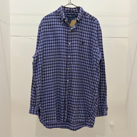 90s Ralph Lauren shirt "MCMEEL" マチ付