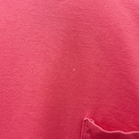 90s GAP plain pocket t-shirt pink