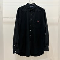 90s Ralph Lauren "TILDEN" shirt black