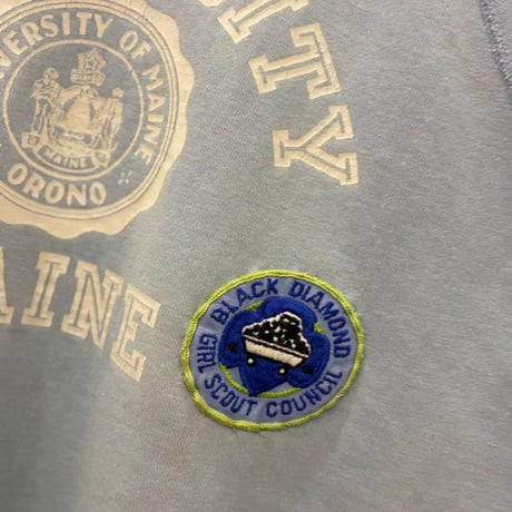 60s champion "Maine university" ランタグ