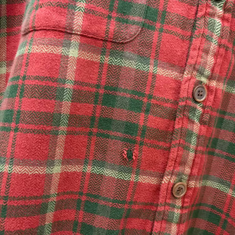 -00s GAP heavy flannel shirt