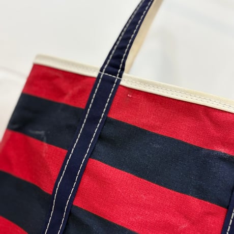 ~00s L.L.Bean tote bag ボーダー
